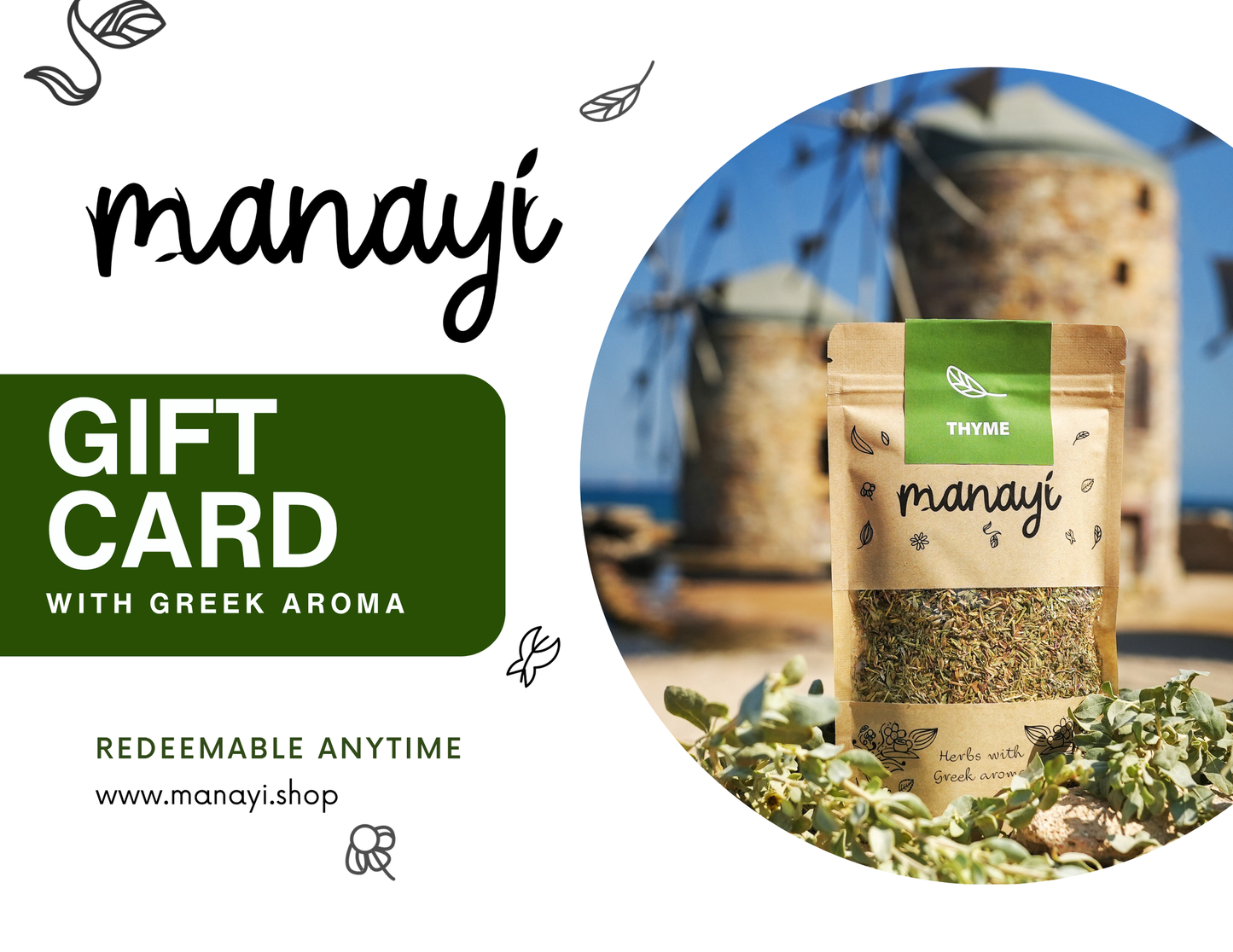 Manayi Gift Card